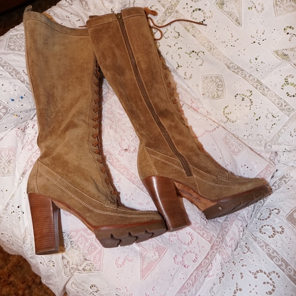 Michael Kors Shoes - Michael Kors Couture knee boots size 10 Michael Kors Shoes - Michael Kors Couture knee boots size 10